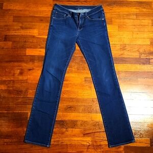 EUC Elie Tahari Dark Wash "Adena" Straight Leg Jeans